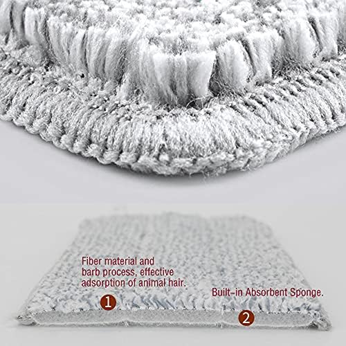 YOUSHANGJIA 24 Inch Microfiber Mop Refill 6 Pack