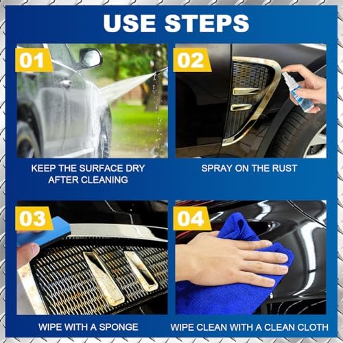 Multi Purpose Rust Remover Spray 4pcs 100ml