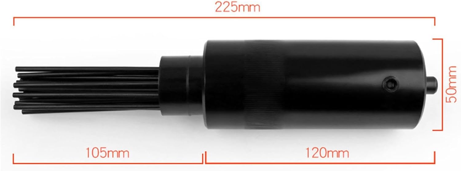 Almencla Air Tool Rust Remover for Rounded Surfaces
