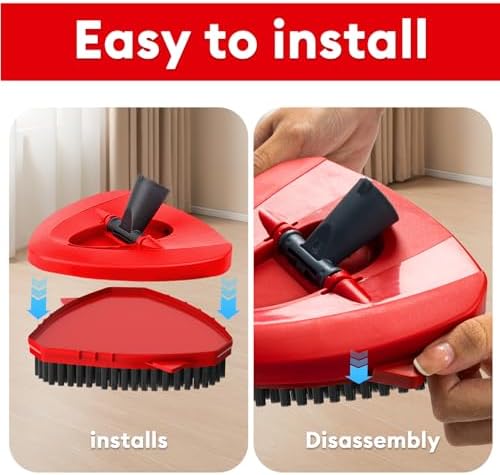 Dockvolt 2 Pack Scrub Brush Replacement for O-Cedar EasyWring 1 Tank