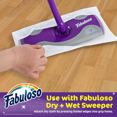 Fabuloso Dry Cloths 16 Count - For Bold Cleaning Experience