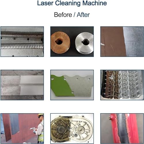 2000W Laser Cleaning Machine with 9 Modes and 300mm Scan