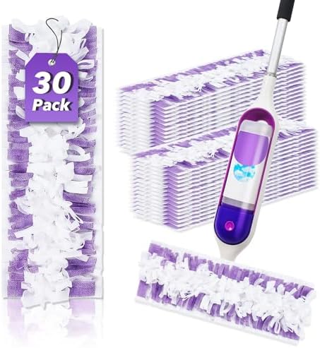 30 Pack Swiffer Power Mop Refills - Purple Multi-Surface Cleaning Pads