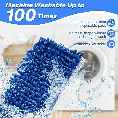 Sealuncle Microfiber Mop Refill Heads 3 Pack