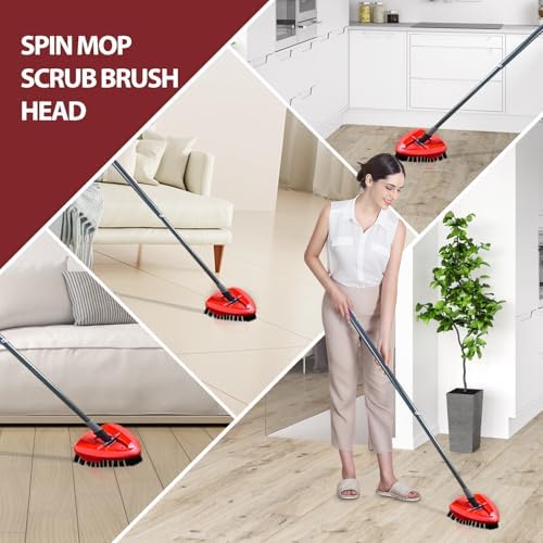 Puiuisoul Spin Mop Scrubber Head for Oceda EasyWring 1-Tank System