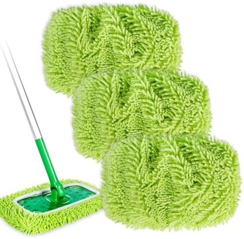 KeeTidy Reusable Mop Pads 3 Pack for Swiffer Sweeper 1