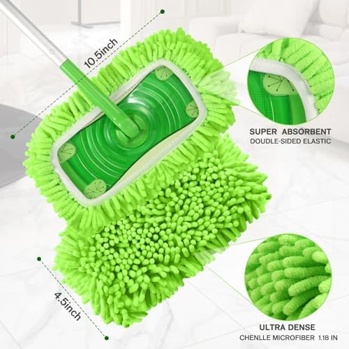 Sealuncle Mop Refills for Swiffer Sweeper 3 Pack