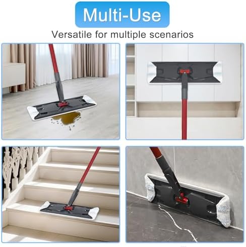 6 Pack Microfiber Mop Pads for O-Cedar H2Pro Flat Mop System