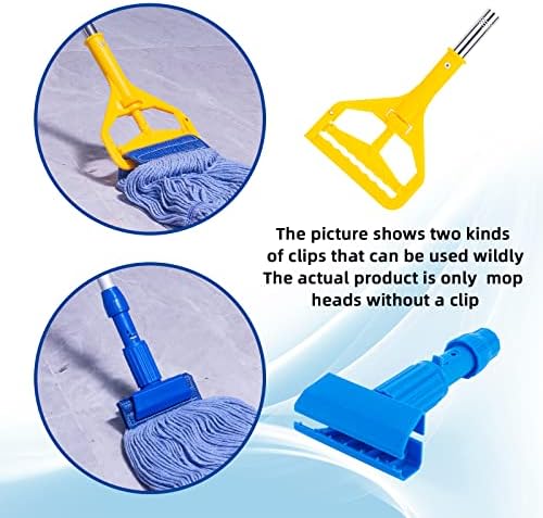 Star Maktion 3-Pack Heavy Duty Mop Head Replacement