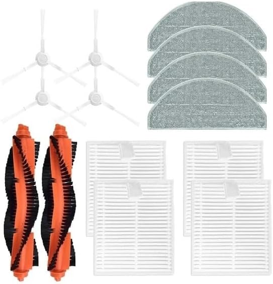 Marebm 7Pcs Roller Main Side Brush Replacement