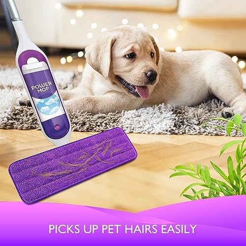 Yicotira Reusable Power Mop Refill Pads 5 Pack
