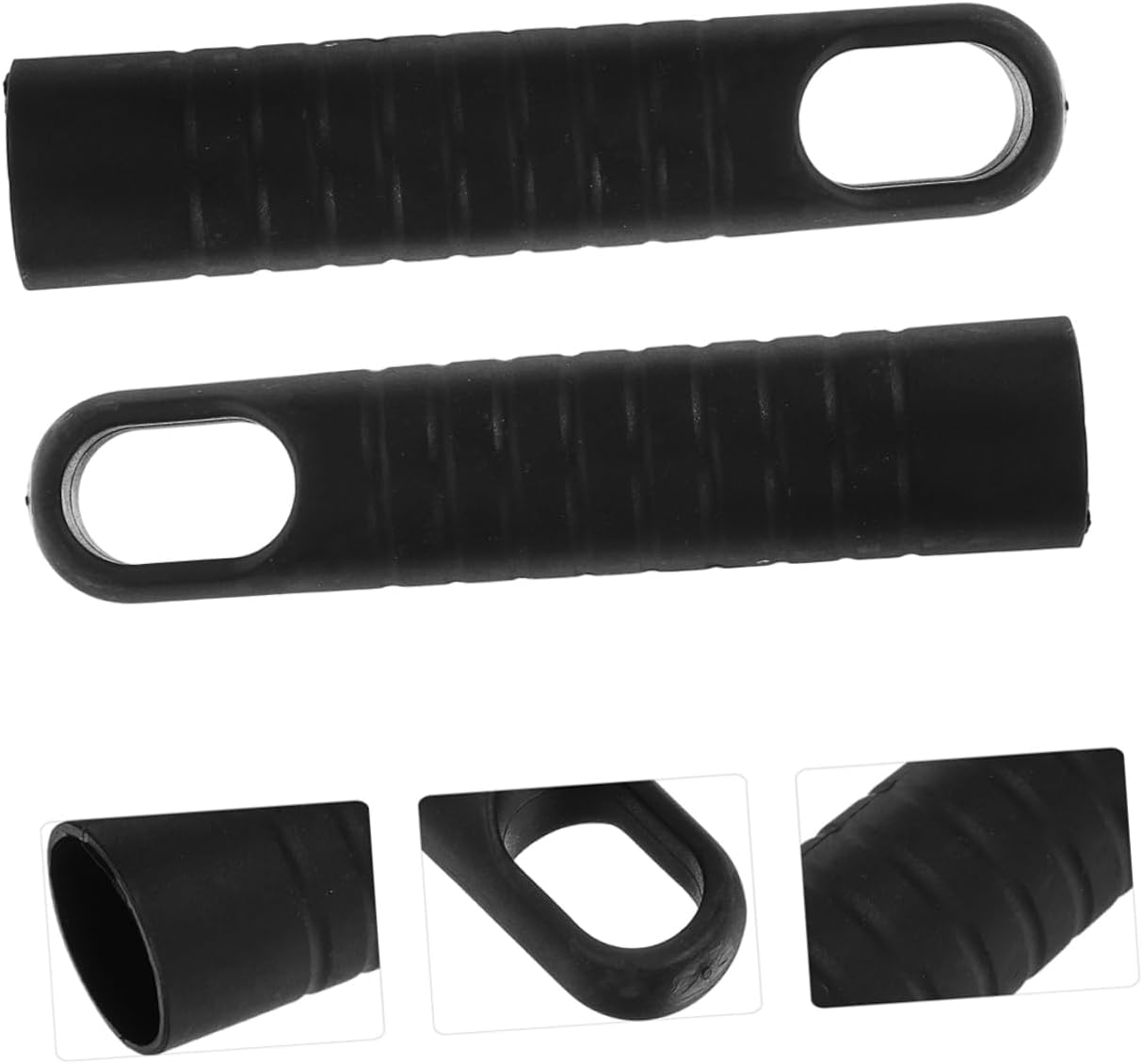 5Pcs Plastic Mop Handle Grip with Hanging Hole Replacement 1