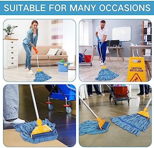 Lallisa 10 Pcs Microfiber Mop Head Refill