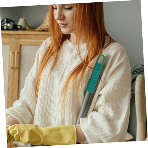 2pcs Non-Slip Mop Handle with Hanging Hole for Broom and Dustpan
