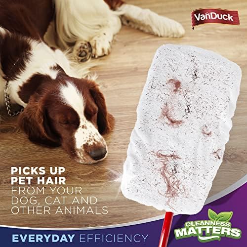 VanDuck 15x8 inch Terry Cloth Mop Refills 4-Pack 1