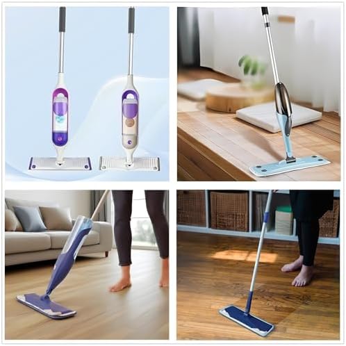 10 Pcs Reusable Microfiber Mop Pads 165 Inch