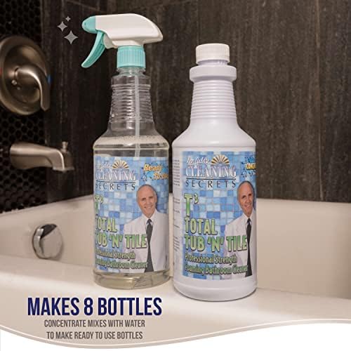 Don Aslett Tub n Tile Foaming Cleaner - 32 Oz Concentrated Formula