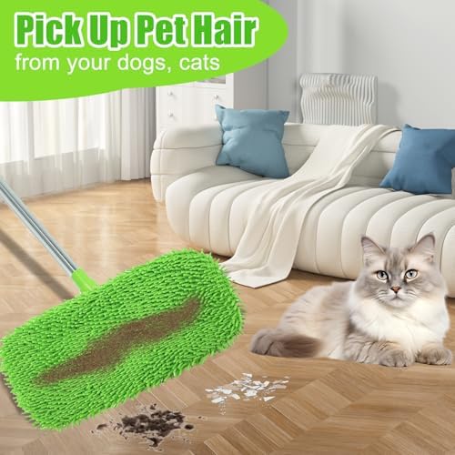 6 Pack Reusable Microfiber Mop Pads for Swiffer Sweeper Mop