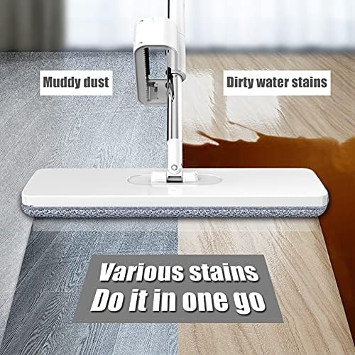 6 Pack Microfiber Spray Mop Heads - Dark Gray