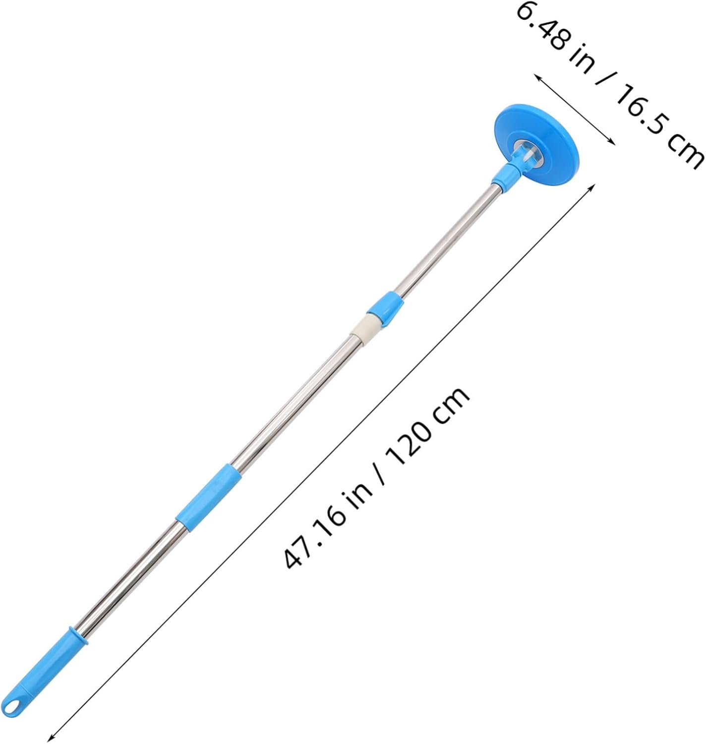 SHERCHPRY Rotating Mop Replacement Handle Pole