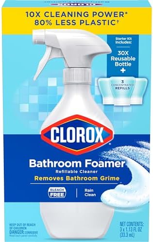 Clorox Bathroom Foamer Refill Kit - 1 Bottle 3 Refills
