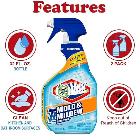 Partypom Tile Mold Remover 32 Oz Pack of 2