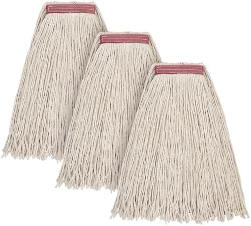 Matthew Cleaning 16oz 3-Pack Cotton Mop Heads