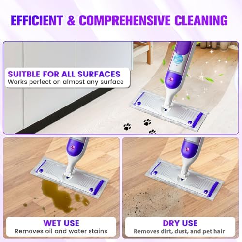 10 PCS Swiffer PowerMop Replacement Mop Pads - Multi-Surface