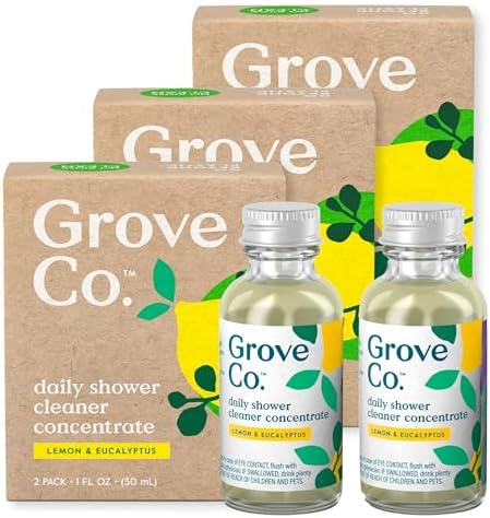 Grove Co Daily Shower Cleaner Refill 6 x 1 Fl Oz