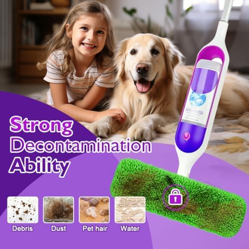 UNIMADE Reusable Mop Pads 8 Pack for Swiffer PowerMop