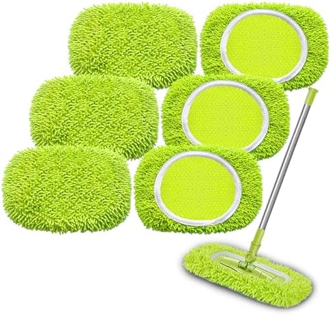 WzxljY Reusable Mop Pads for Swiffer Sweeper