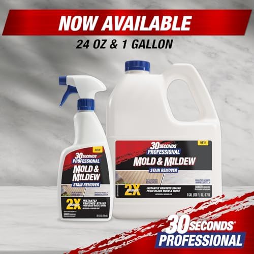 30 SECONDS Pro Mold Mildew Remover 1 Gallon 4 Pack
