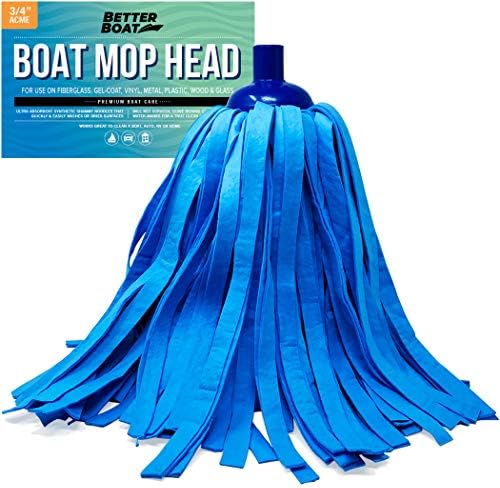 Better Boat Screw On Shammy Mop Head Replacement