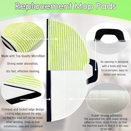 Marebm Vacuum Mop Replacement Pads for Shark Models