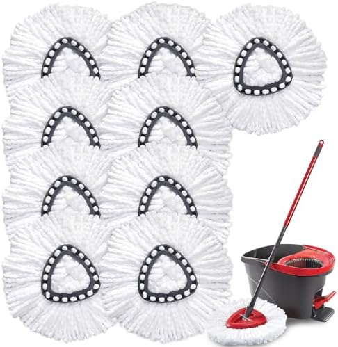 TATAANTY Spin Mop Replacement Head 9-Pack