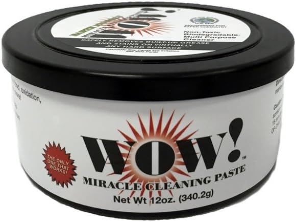 WOW Miracle Cleaning Paste 6-12 oz Tubs