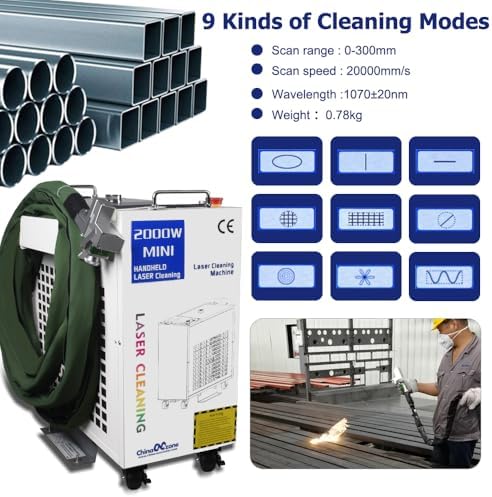 Ovsuqu Relfar Double Swing 1500W Laser Cleaner Machine