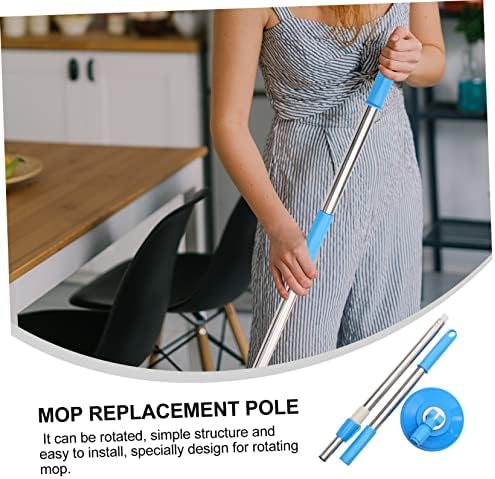 SHERCHPRY Rotating Mop Replacement Handle Pole