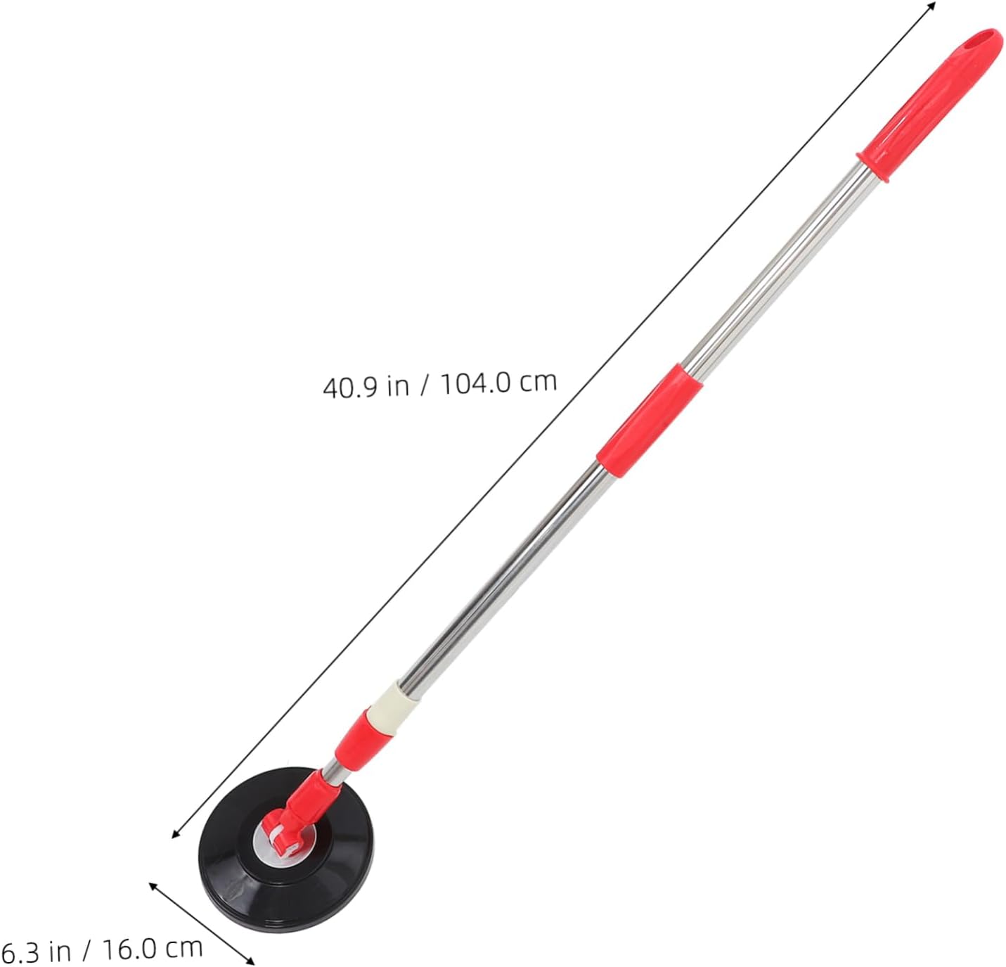 CALLARON Mop Pole with Rotating Handle for Efficient Floor Cleaning