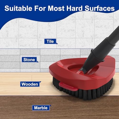 Folews O-Cedar Scrub Brush Head Replacement for 2-Tank System