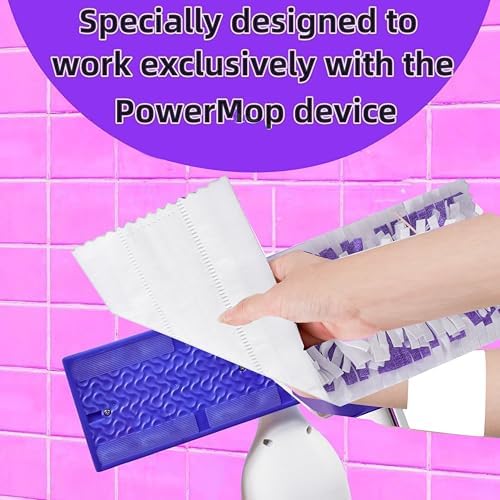 GVMM PowerMop Replacement Mopping Pads 10 Count