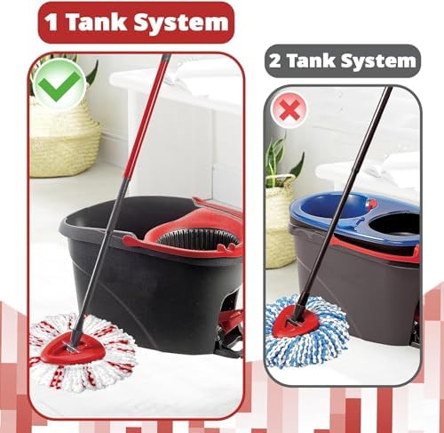 Koolstuffs Spin Mop Heads 2 Pack 40 More Cleaning Power