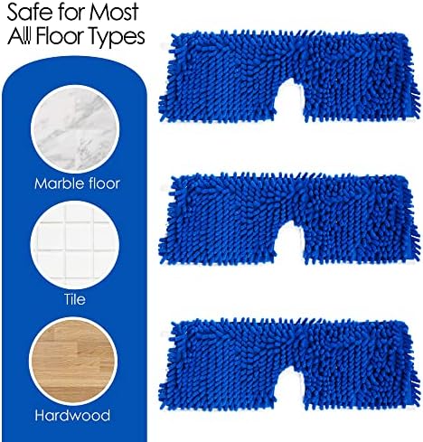 Houseables Dust Mop Replacement Head 3 PK 18 Inch