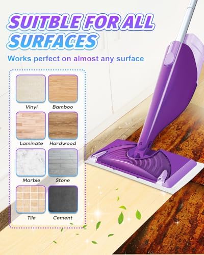 YagoDago 20-Pack Wet Jet Mop Pad Refills - 5 Layers Durable Absorbent