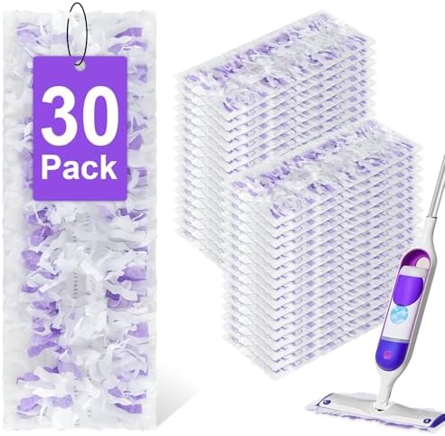30 Pack Swiffer Power Mop Refill Pads - 10-Layer Premium Multi-Surface