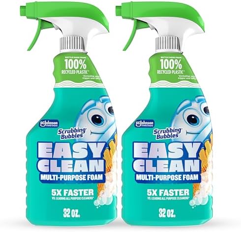 Scrubbing Bubbles Easy Clean Foaming Multipurpose Bathroom Cleaner Spray Pack of 2