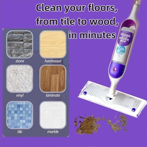 GVMM PowerMop Replacement Mopping Pads 10 Count