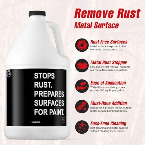 Mettlex Rust Remover 1 Gallon 2 Pack - Multi-Surface