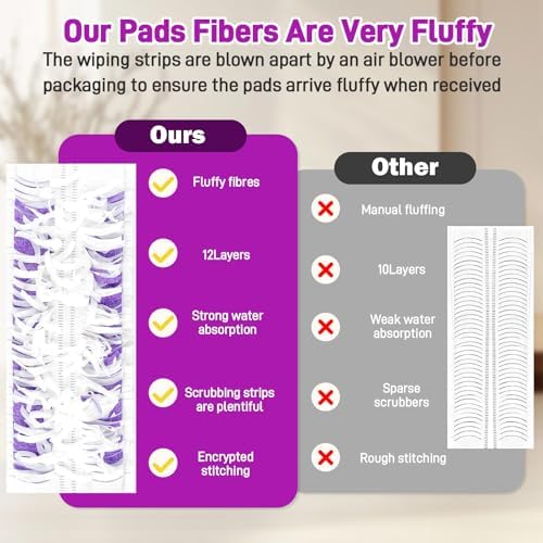 30 Pack Power Mop Refills for Swiffer Multi-Surface Wood Mop