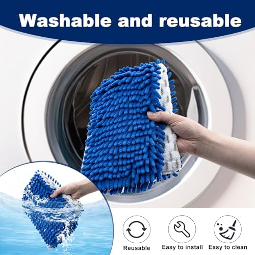 4 Pack Mop Refills for O-Cedar 3-Action Flip Mop
